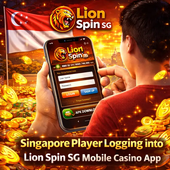 singapore player login lion spin